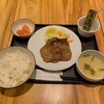 牛たん朝定食(たんやHAKATA)