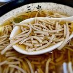 津軽そば(三忠食堂 本店 （さんちゅうしょくどう）)