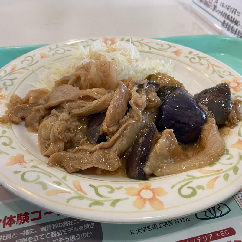 豚肉と茄子の炒め物(ビッグさんど)