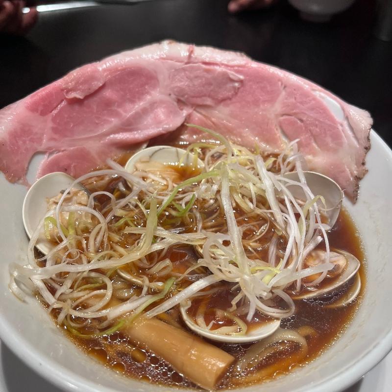 はまぐりらーめん(くそオヤジ最後のひとふり なんば店)