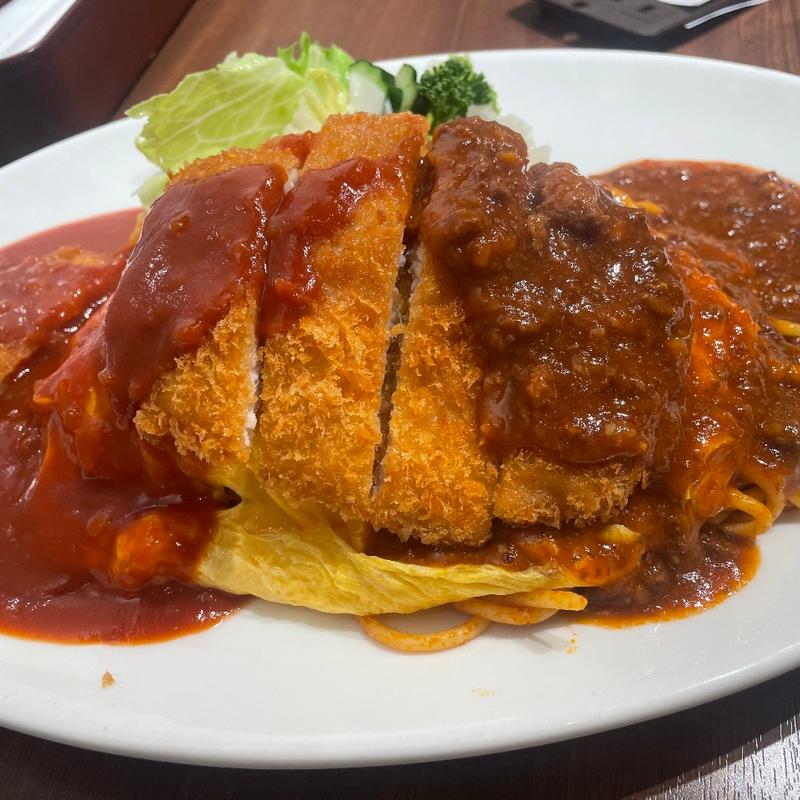 伝説のミツヤライス(心斎橋ミツヤ 阪急三番街店)