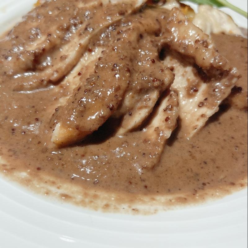 チキンのマスタード焼き(レストラン大宮 浅草本店)