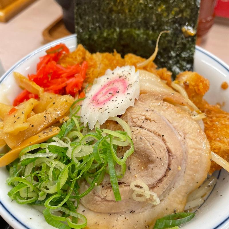 とんこつチキンカツ丼(かつや 川崎戸手店)
