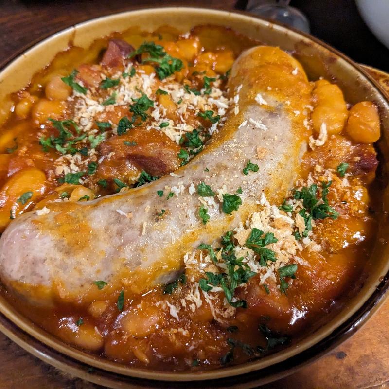 天然猪のカスレ(ビストロ　アリゴ )