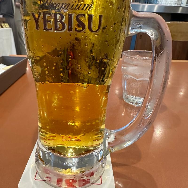 ヱビスビール（大）(銀座ライオン 羽田空港店)