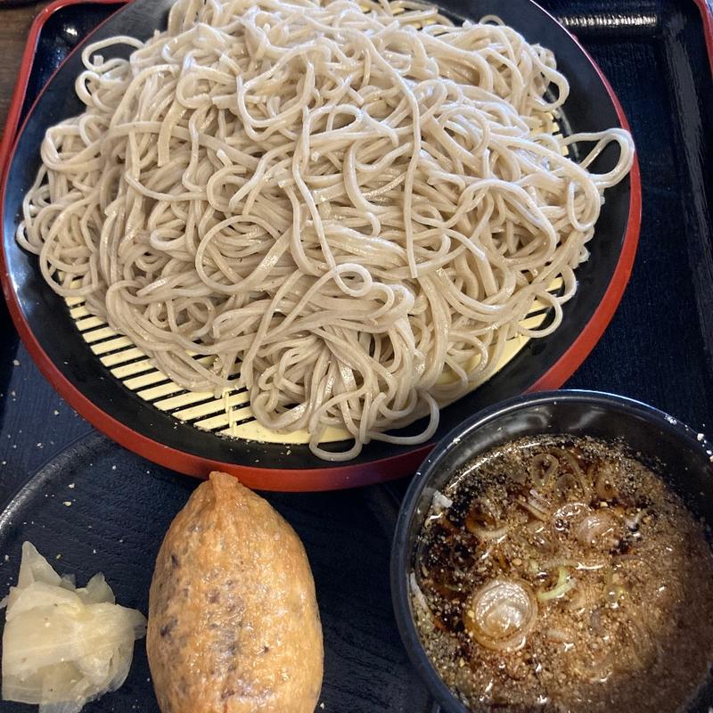 恵み蕎麦➕縄文そばいなり(立ち食い 立ち飲み 京橋 恵み屋)