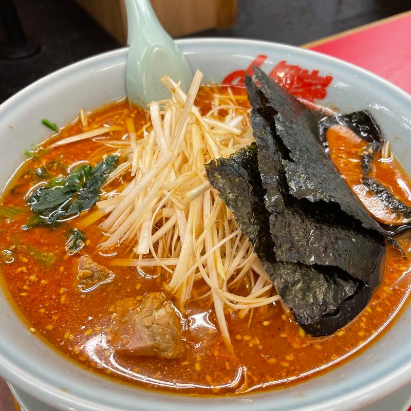 味噌辛ラーメン(ラーメン 山岡家 新潟新和店)