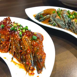 カンジャンセウ＆ヤンニョムセウ4ピースセット(テジョンデ)