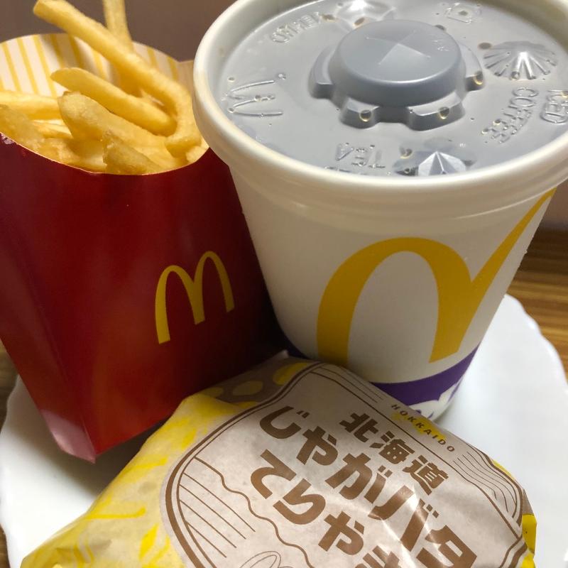 北海道じゃがバタてりやきセット(マクドナルド 草加遊馬町店)