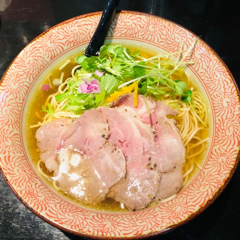 ゆず塩そば(麺の房 雨ニモマケズ)