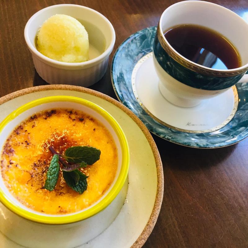 メロンシャーベット(洋食屋 青空 （ヨウリョクヤ アオゾラ）)