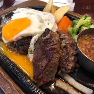 国産牛ハンバーグカットステーキ(スエヒロレストラン 小田原店)