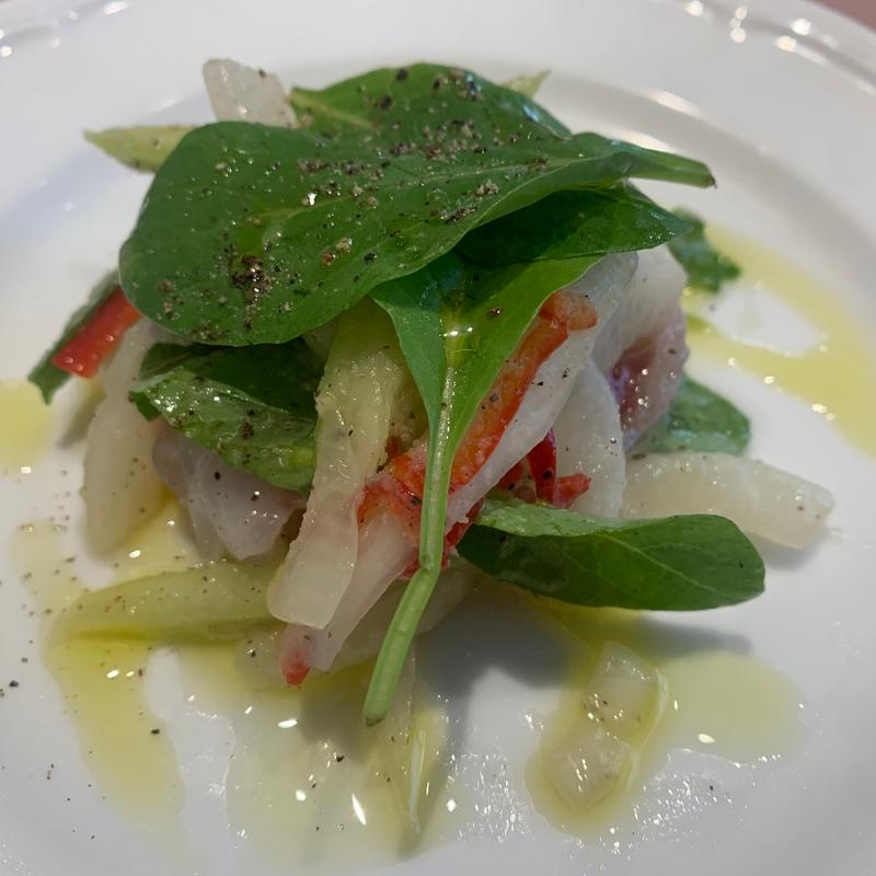 真鯛のマリネ(厳選洋食さくらい)