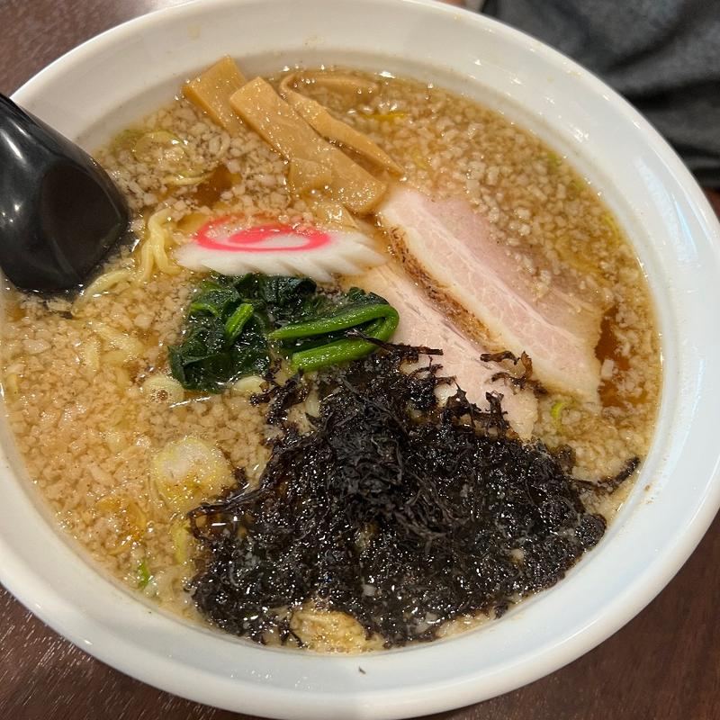 煮干し背脂中華(しぶや食堂 )