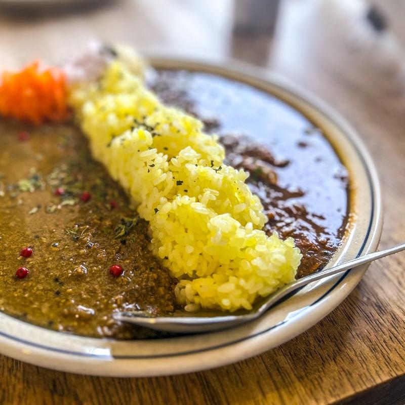 あいがけ2種(咖喱＆珈琲 ムライ食堂)