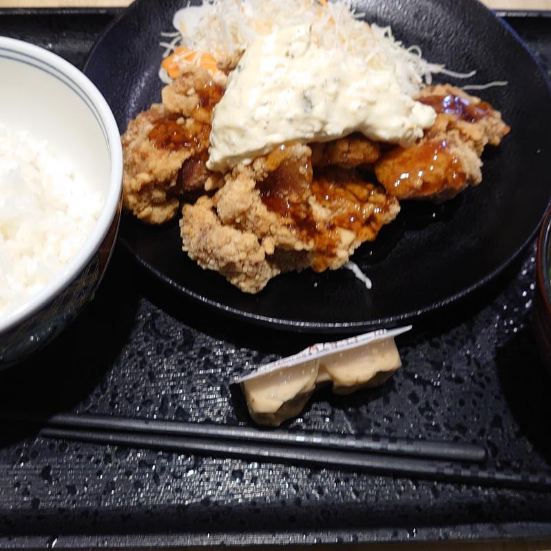 タルタル南蛮から揚げ定食(吉野家 大井町駅西口店 )