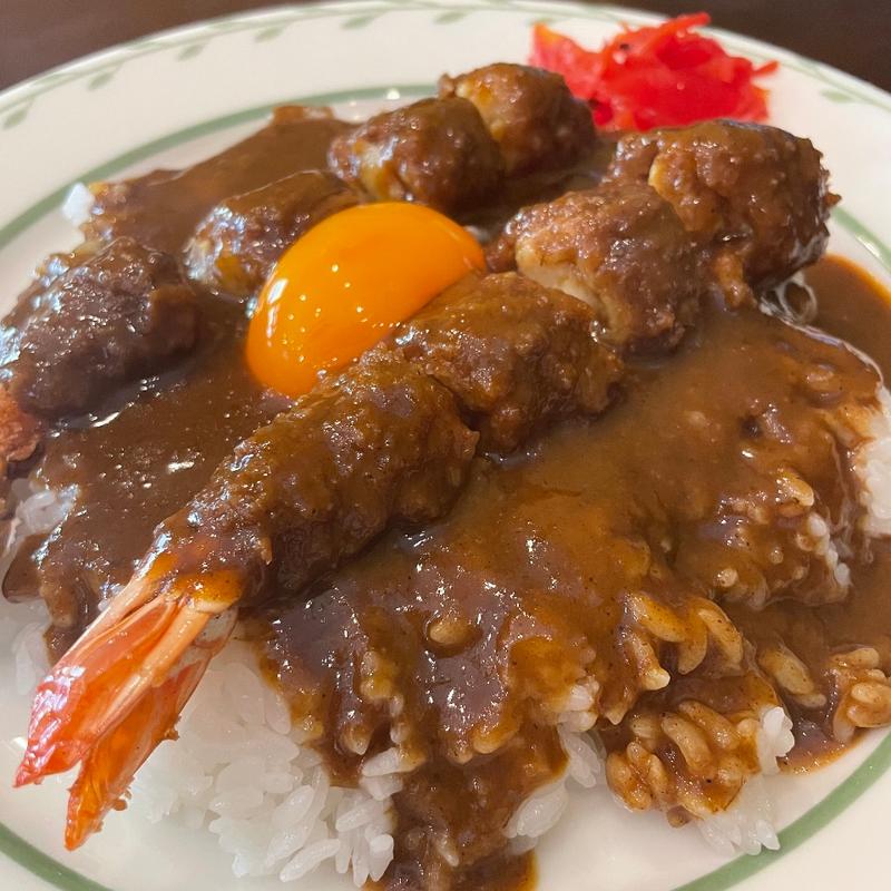 エビカレー(YAMA curry and cafe)