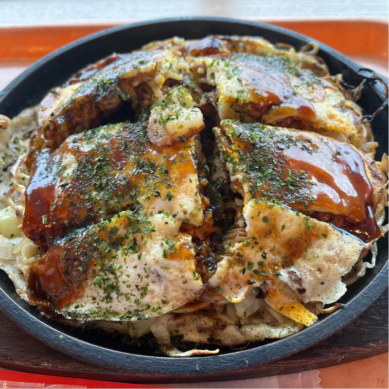 スペシャルそば(みっちゃん いせや 広島空港店 )