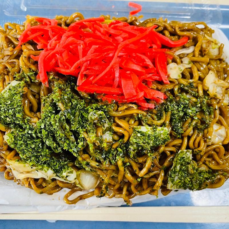 焼きそばLLサイズ(みろく屋)