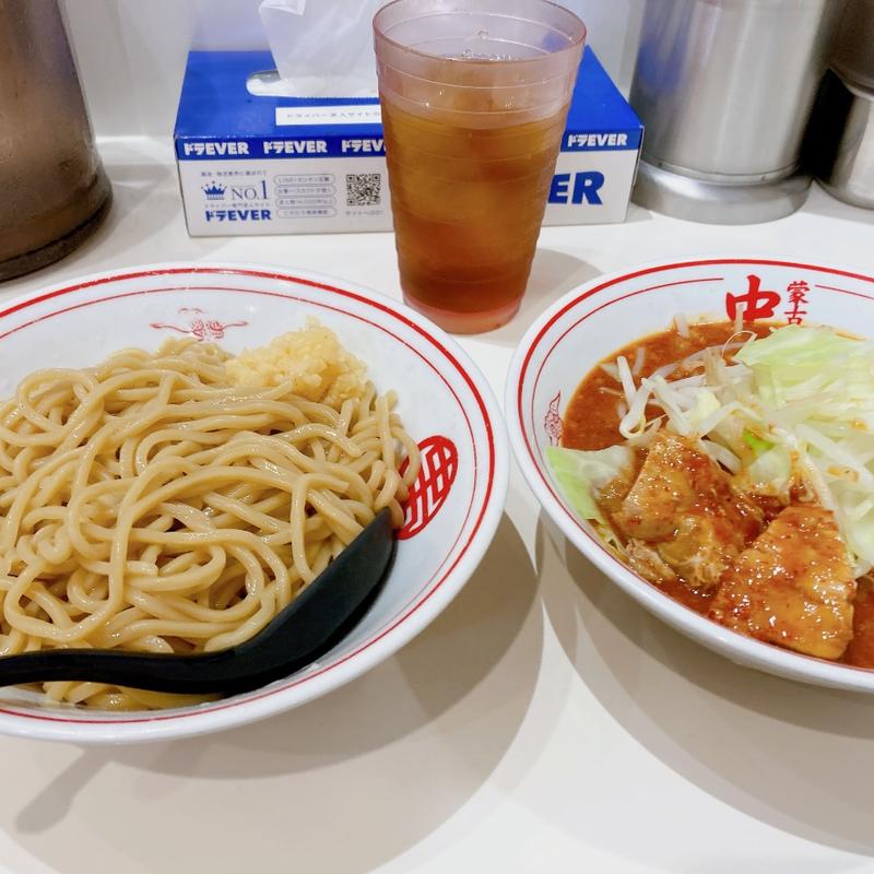 冷やし濃厚巨豚北極(蒙古タンメン中本 横浜店)