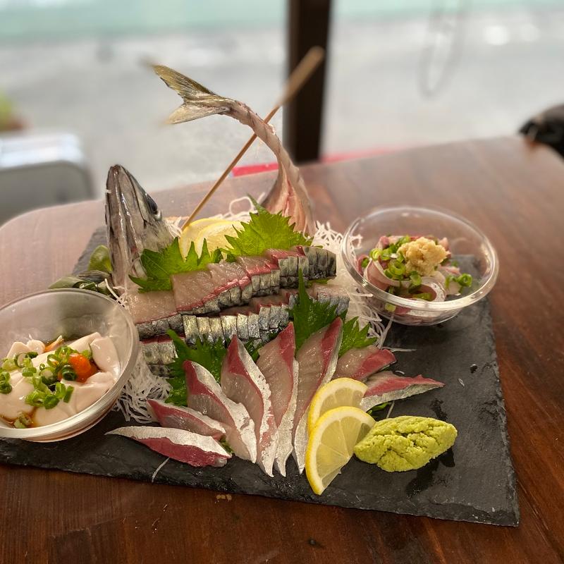 鯖の刺身(つなぎ)