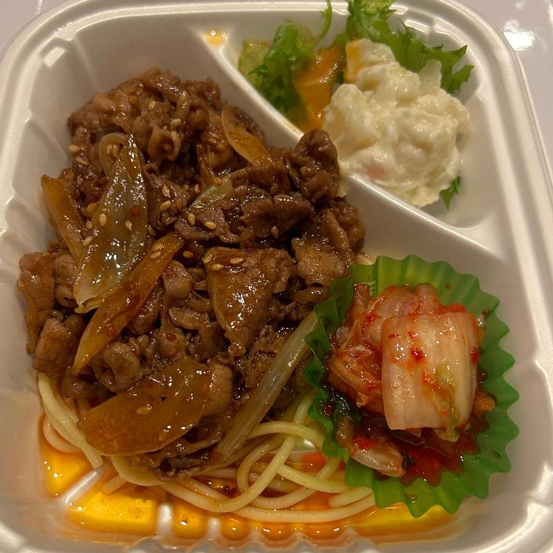 牛焼肉おかず(肉盛)(ほっかほっか亭 かいだ東町店)