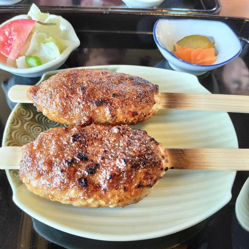 五平餅定食(田島珈琲店)