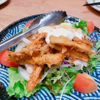 ごぼうサラダ(博多ぐるぐるとりかわ竹乃屋 エキマルシェ大阪店)