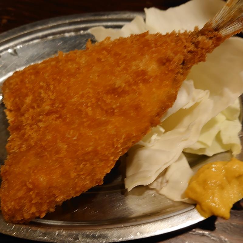 アジフライ(紅とん 大井町店)
