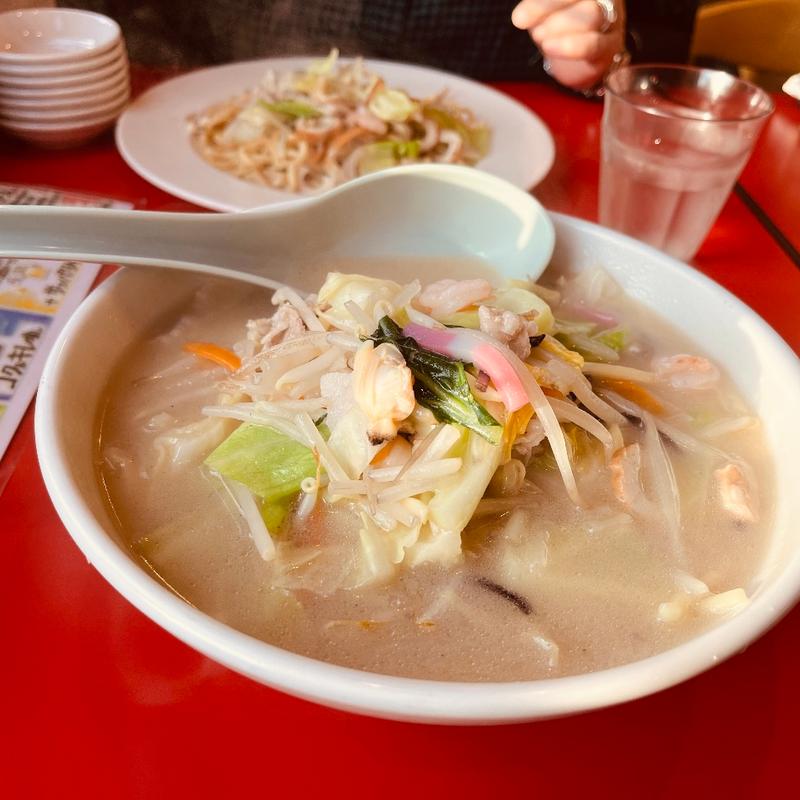 博多チャンポン・博多皿うどん(元祖 ぴかいち 月隈店)
