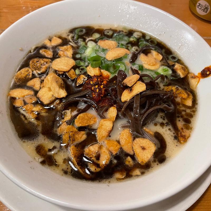 くろまる(博多ラーメンまるきん中延店)