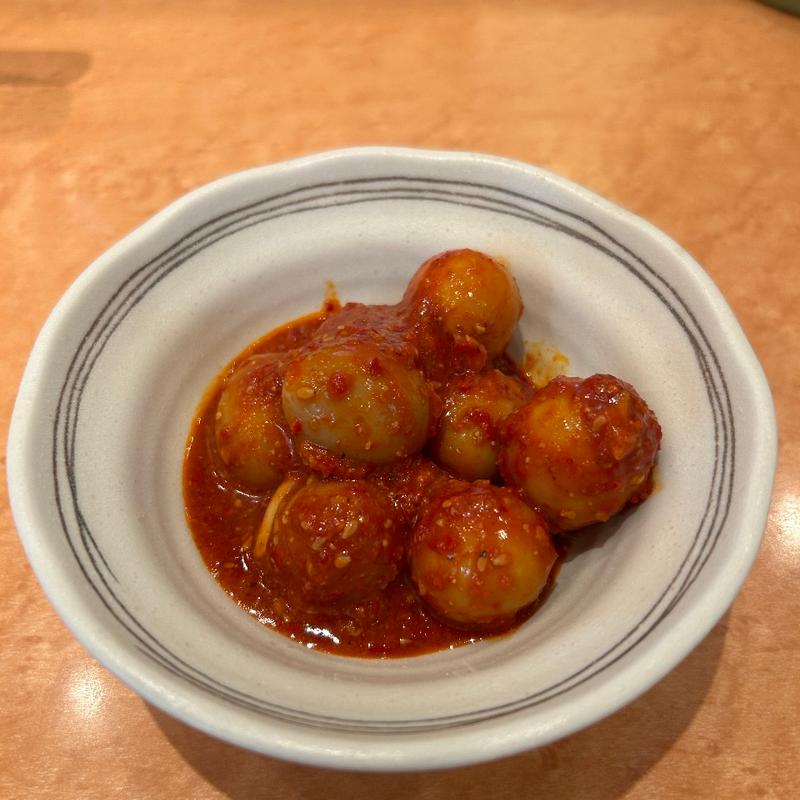 おつまみ鬼玉(元祖ニュータンタンメン本舗 京町店)