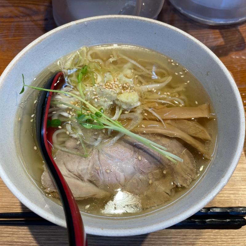 生姜中華そば　しお(中華そば　さかうち)