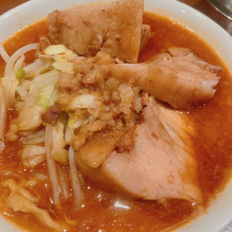濃厚辛味噌ラーメン(ラーメン荘 歴史を刻め 新栄店)