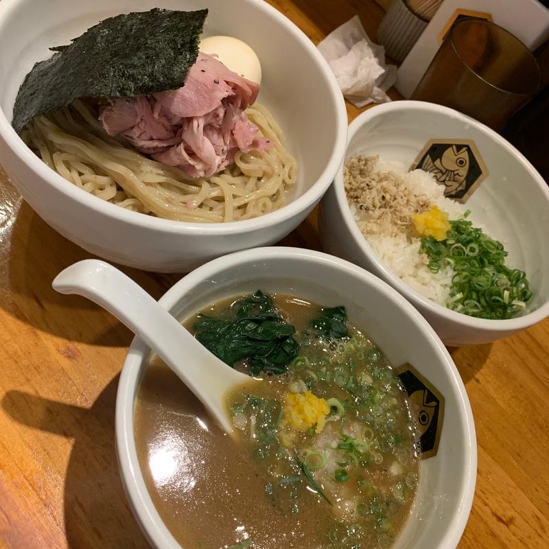 特製真鯛つけ麺+雑炊セット小(真鯛らーめん 麺魚 )