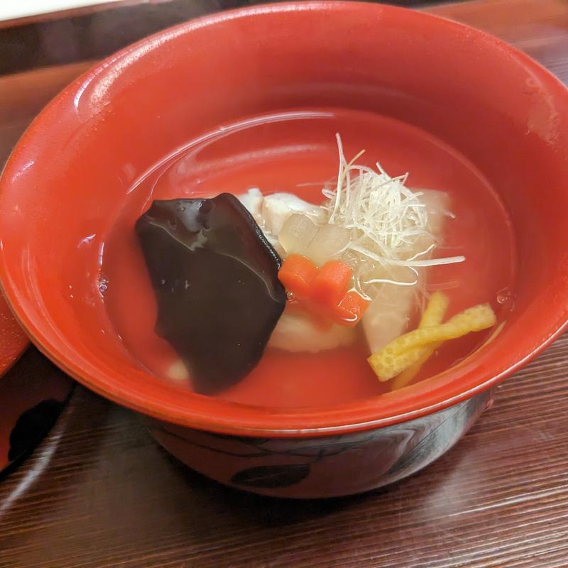 甘鯛と聖護院蕪の御椀(赤坂おぎ乃)