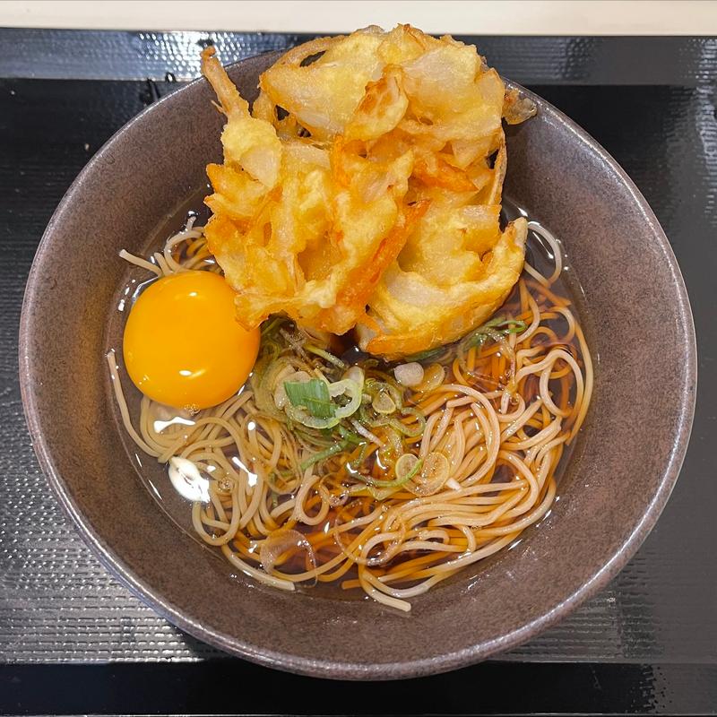 朝そば（玉子）(ゆで太郎 門前仲町店)