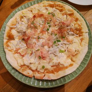 シラスのピザ(鶏バル PIOPIO(ピオピオ))