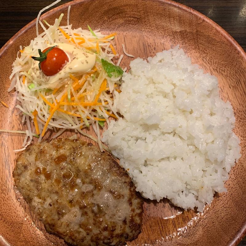 レギュラーバーグディッシュ(びっくりドンキー加島店)