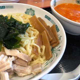 ピリ辛豚骨つけ麺(日高屋 小田原飯泉店)