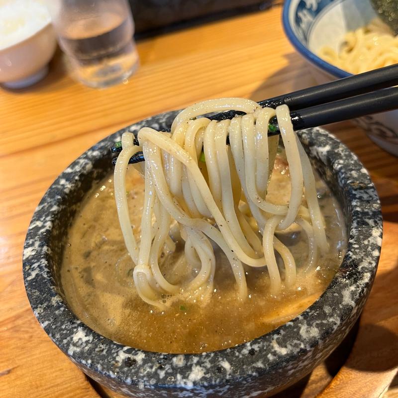 濃厚にぼしつけ麺(こだわり麺工房 たご)