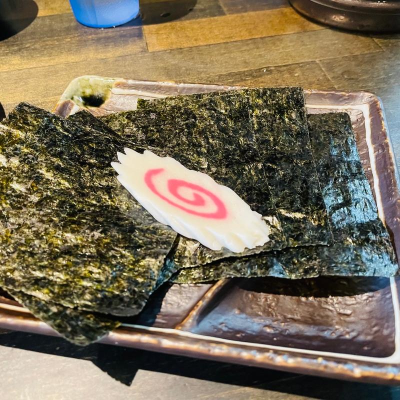 海苔5枚(麺と飯 トンじろ)