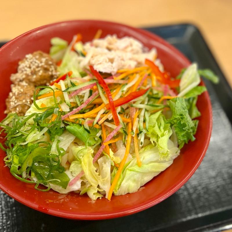 8種野菜の冷やし担々うどん(なか卯 すすきの西店 )