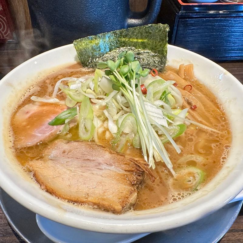 濃厚鶏みそらーめん(らーめん剣豪)