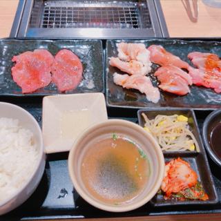 肉4種盛りランチセット(the meat standard)