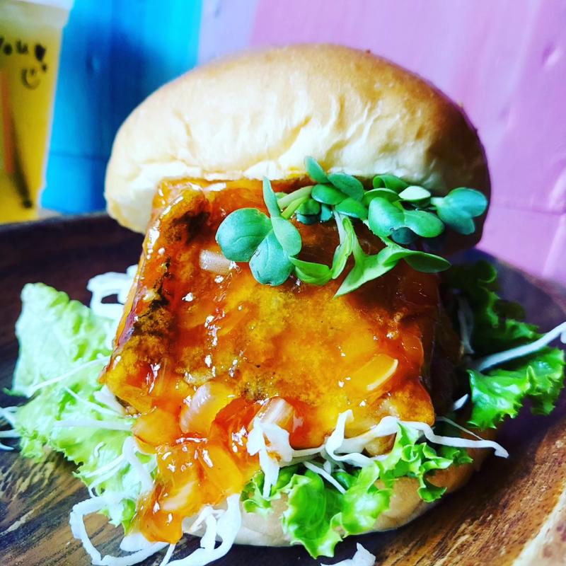 酢魚(すとと)太刀魚(toto BURGER)