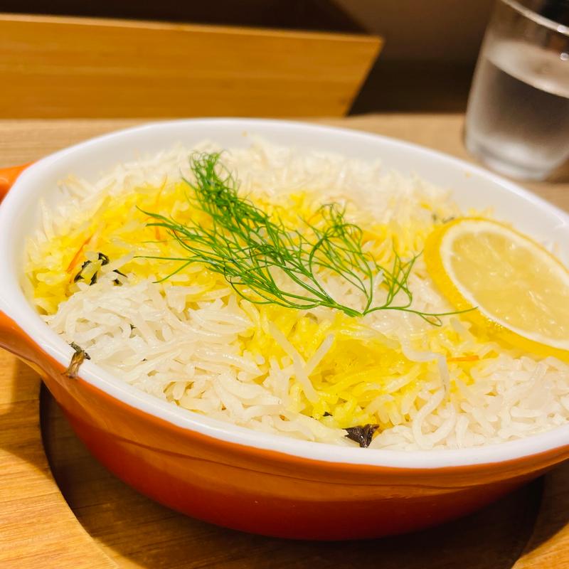 鯖ビリヤニ(エリックサウス高円寺カレー＆ビリヤニセンター)