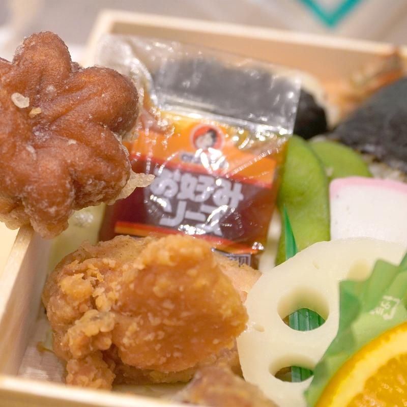 おり鶴弁当(むすび むさし 土橋本店)