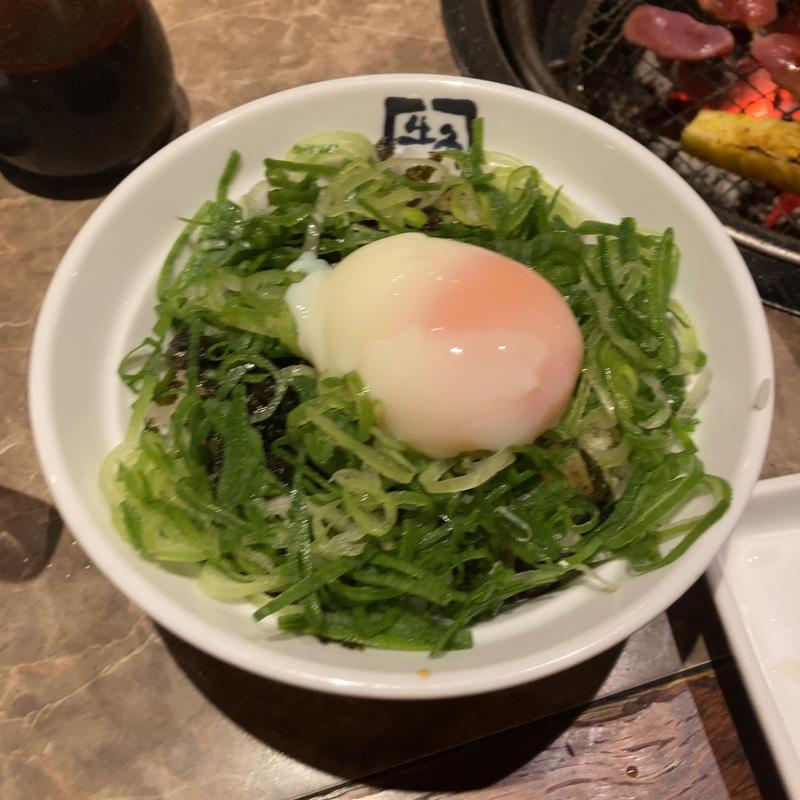ネギたまごはん(牛角 仙台松森店 )