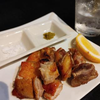 久米島赤鶏の塩焼き